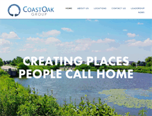 Tablet Screenshot of coastoakgroup.com